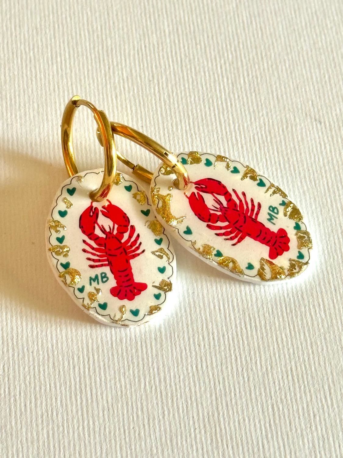 Midi Charm Lobster rojo 